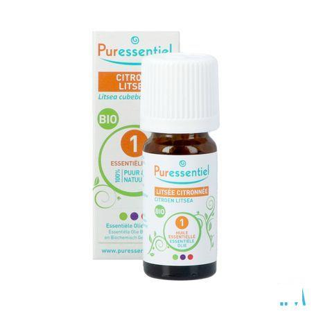 Puressentiel Eo Citroen Litsea Bio Essentiele Olie 10 ml  -  Puressentiel