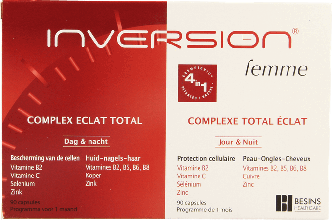 Inversion Femme Total Beauty Tabletten 90 