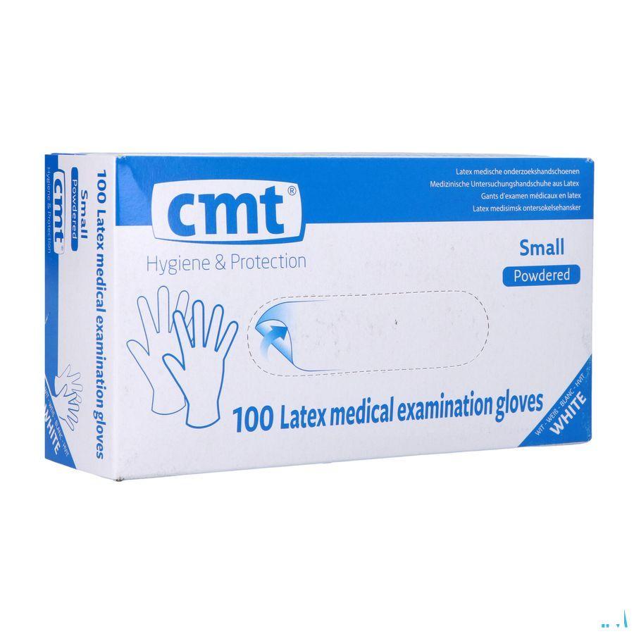 Cmt Handschoenen Latex Wit Lp M 100  -  Infinity Pharma
