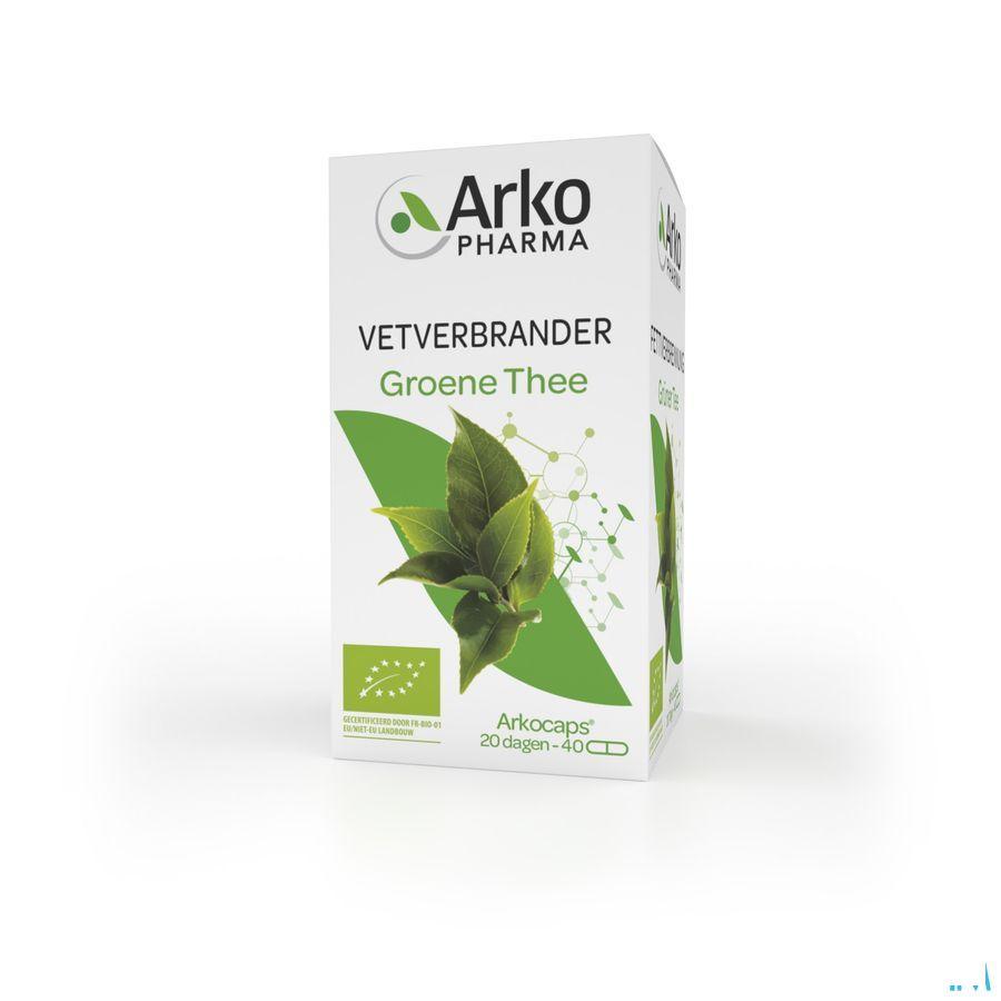 Arkocaps Groene Thee Bio Capsule 40  -  Arkopharma