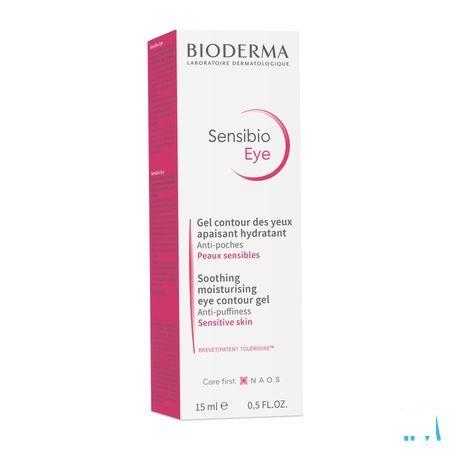 Bioderma Sensibio Gel Oogomtrek Gev.ogen 15 ml