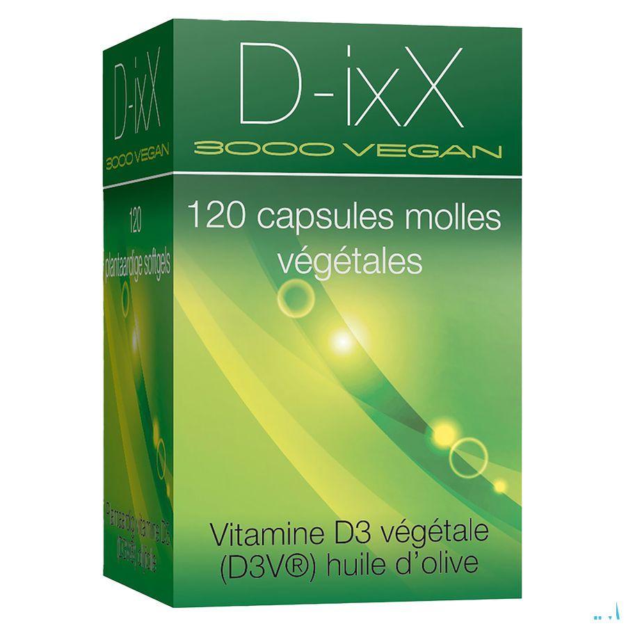 D-Ixx 3000 Vegan Soft Caps 120  -  Ixx Pharma