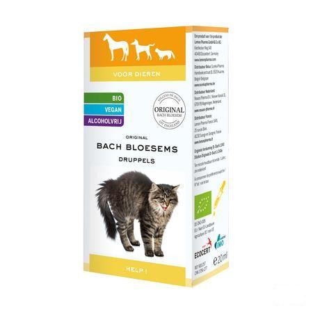 Bachbloesem Dieren Help Druppels 20 ml  -  Eureka Pharma