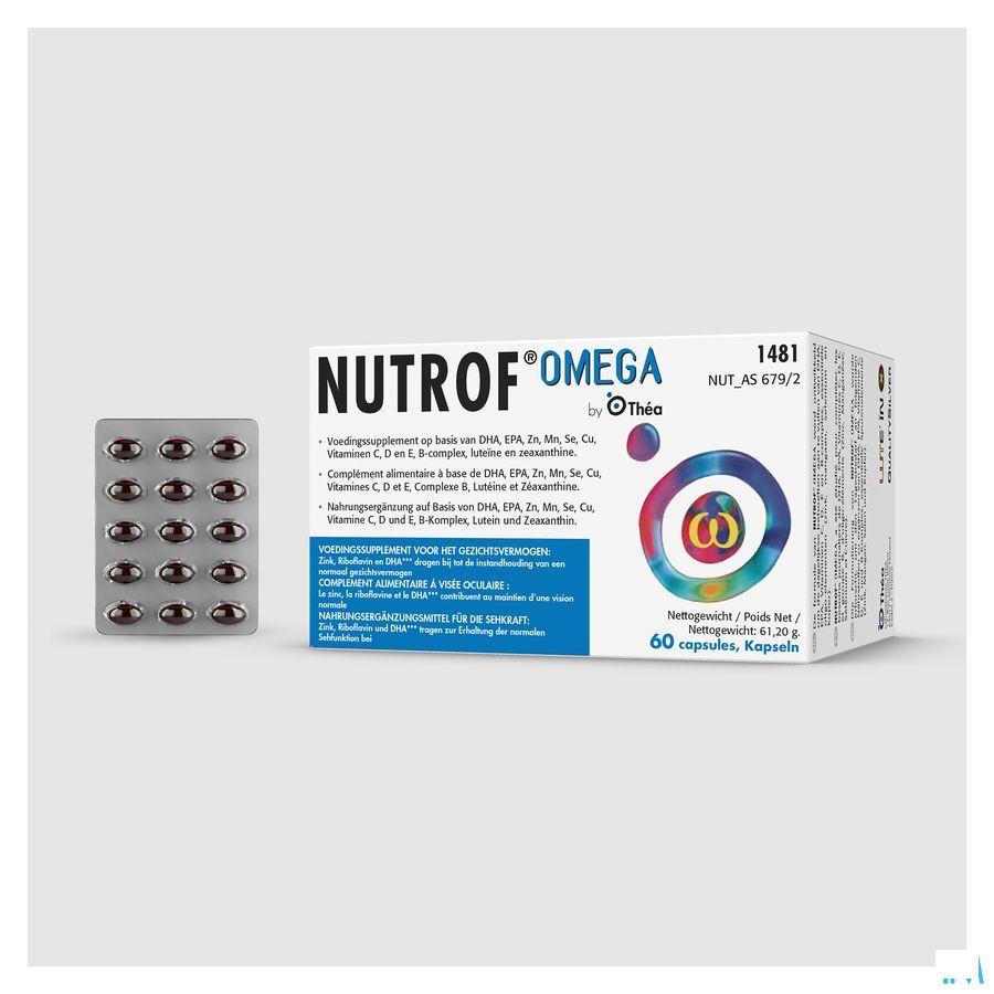 Nutrof Omega Suppl.alim.yeux Capsule 60  Nutrof Omega Suppl.alim.yeux Capsule 60