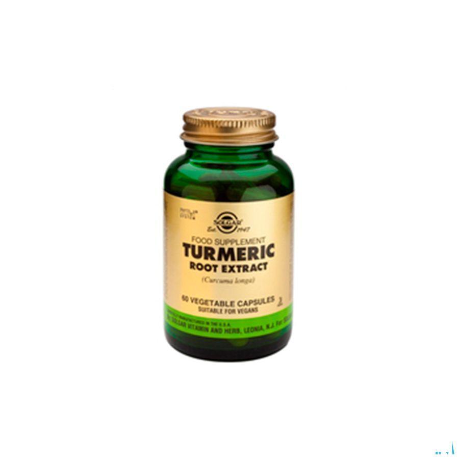 Turmeric Root Extract (curcuma) V-Capsule 60  -  Solgar Vitamins