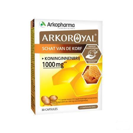 Arkoroyal Gelee Royale 1000Mg Caps 30