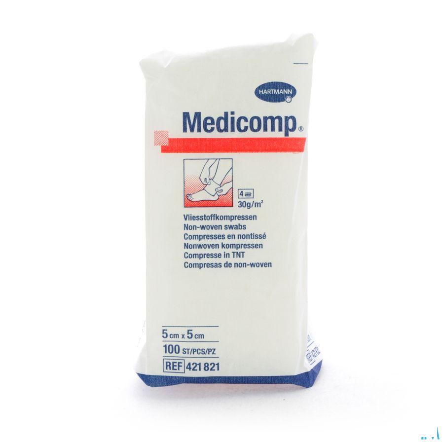 Medicomp 5x5cm 4l. Nst. 100 P/s  -  Hartmann