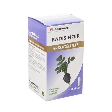 Arkogelules Radis Noir Vegetal 150  -  Arkopharma