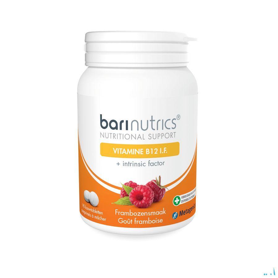 Barinutrics Vitamine B12 If Framboos Kauwtabletten 90  -  Metagenics