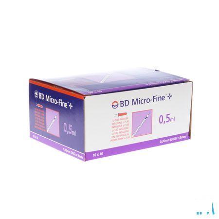 Bd Microfine+ Ser.Ins.Demi 0,3  ml 30G 8Mm 10 324826