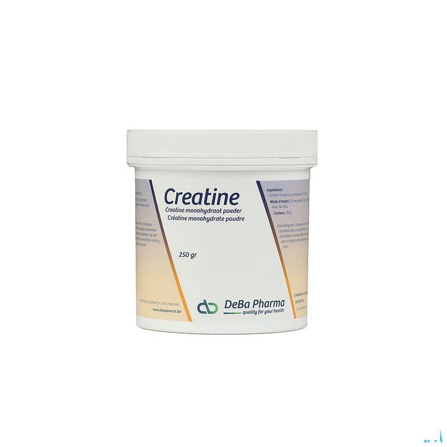 Creatine Monohydraat Poeder Oplosbaar 250 gr  -  Deba Pharma