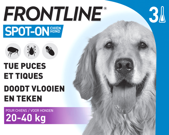 Frontline Spot On Hond 20-40kg et 3x2,68ml