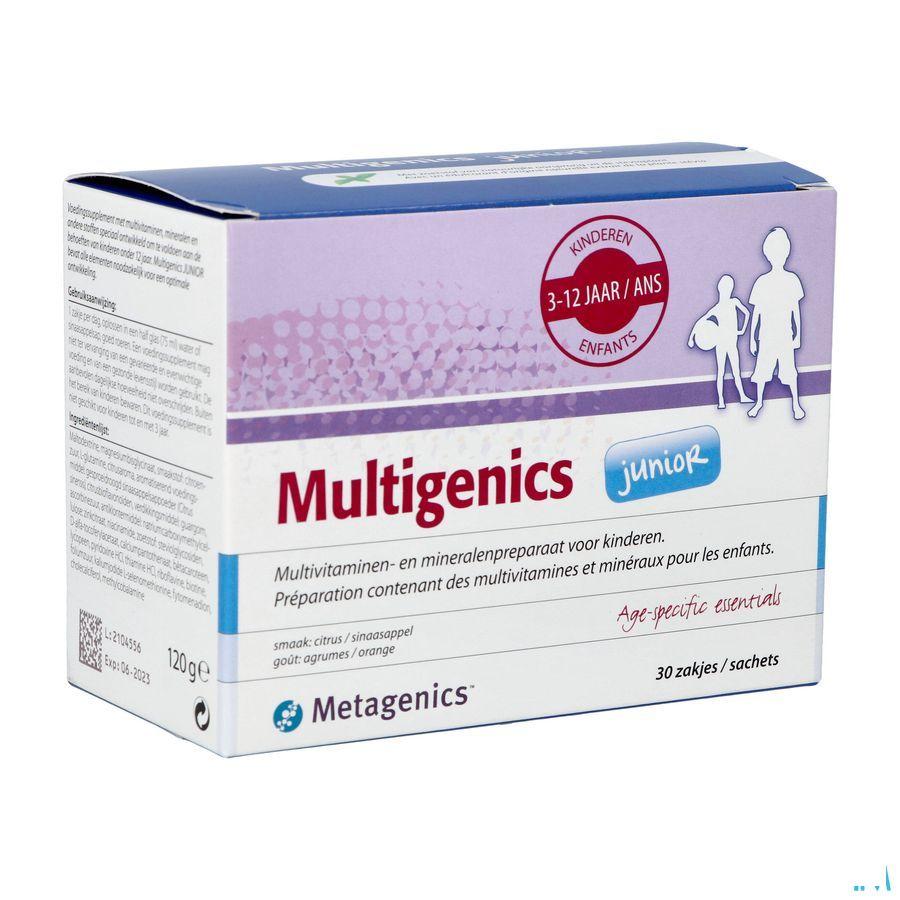 Multigenics Junior Poeder Zakje 30 7282  -  Metagenics