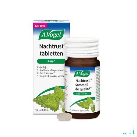 A.Vogel Nachtrust 3In1 Tabl 30