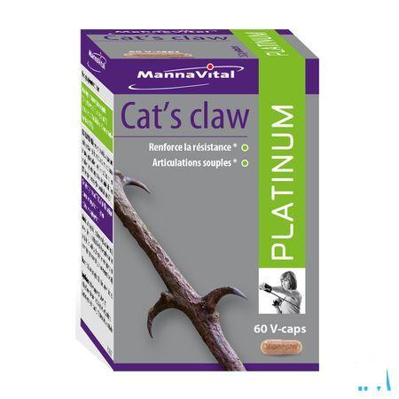 Mannavital Cats Claw Platinum V-Capsule 60