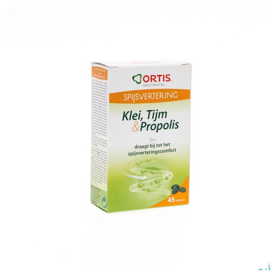 Ortis Klei-tijm-propolis Tabletten 3x15  -  Ortis