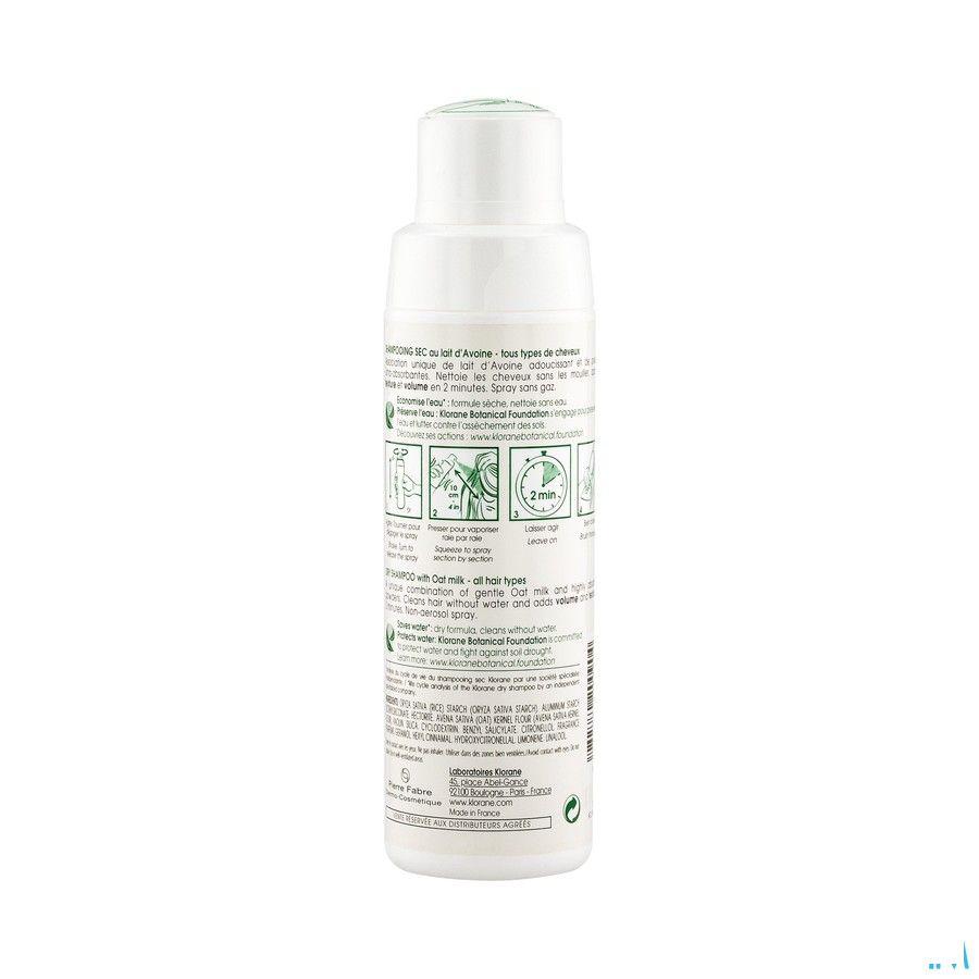 Klorane Capilaire Shampooing Sec Avoine Rotopoudre sans lyral50 gr