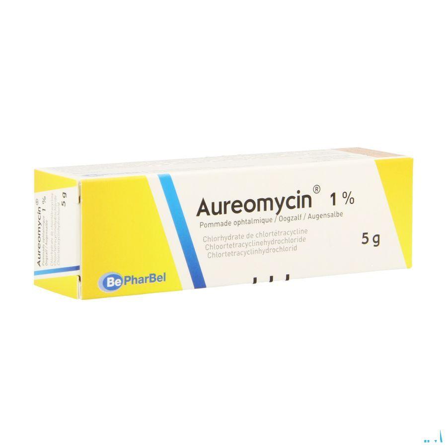 Aureomycine Unguentum Opticum 1 X 5 gr 1%