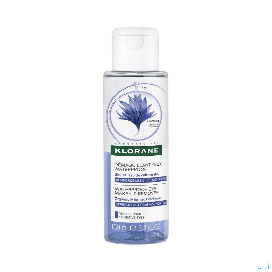 Klorane Bleuet Demaquillant Waterproof Flacon 100 ml