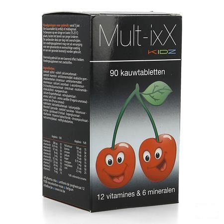 Mult-Ixx Kidz Kauwtabl 90  -  Ixx Pharma