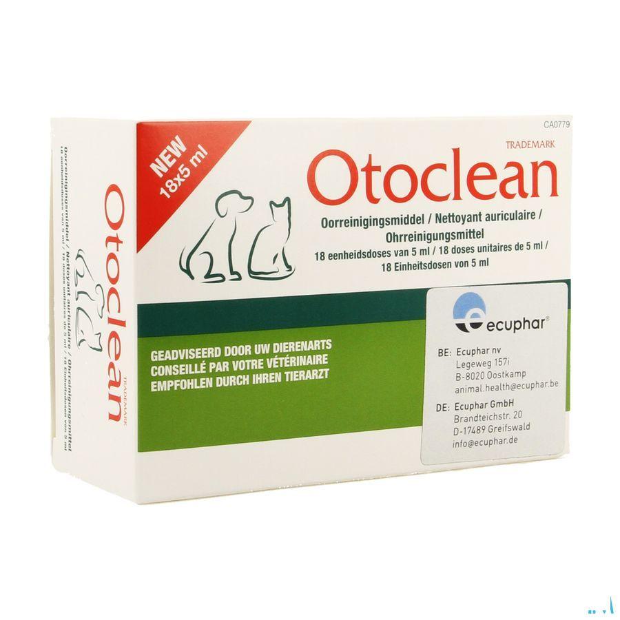 Otoclean Flacon 18 X 5 ml  -  Ecuphar