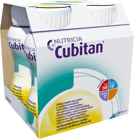 Cubitan Vanille 4x200 ml  -  Nutricia
