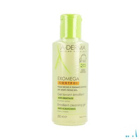 Aderma Exomega Control Reinigingsgel 2in1 200 ml  -  Aderma