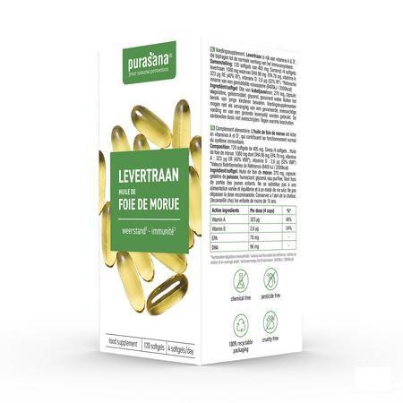 Purasana Huile Foie De Morue Capsule 120