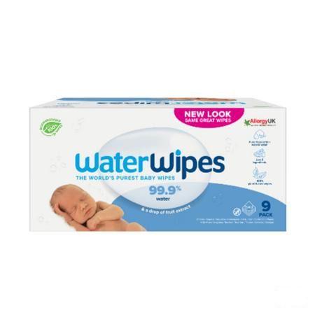 Waterwipes Vochtige Babydoekjes 540x - Bomedys