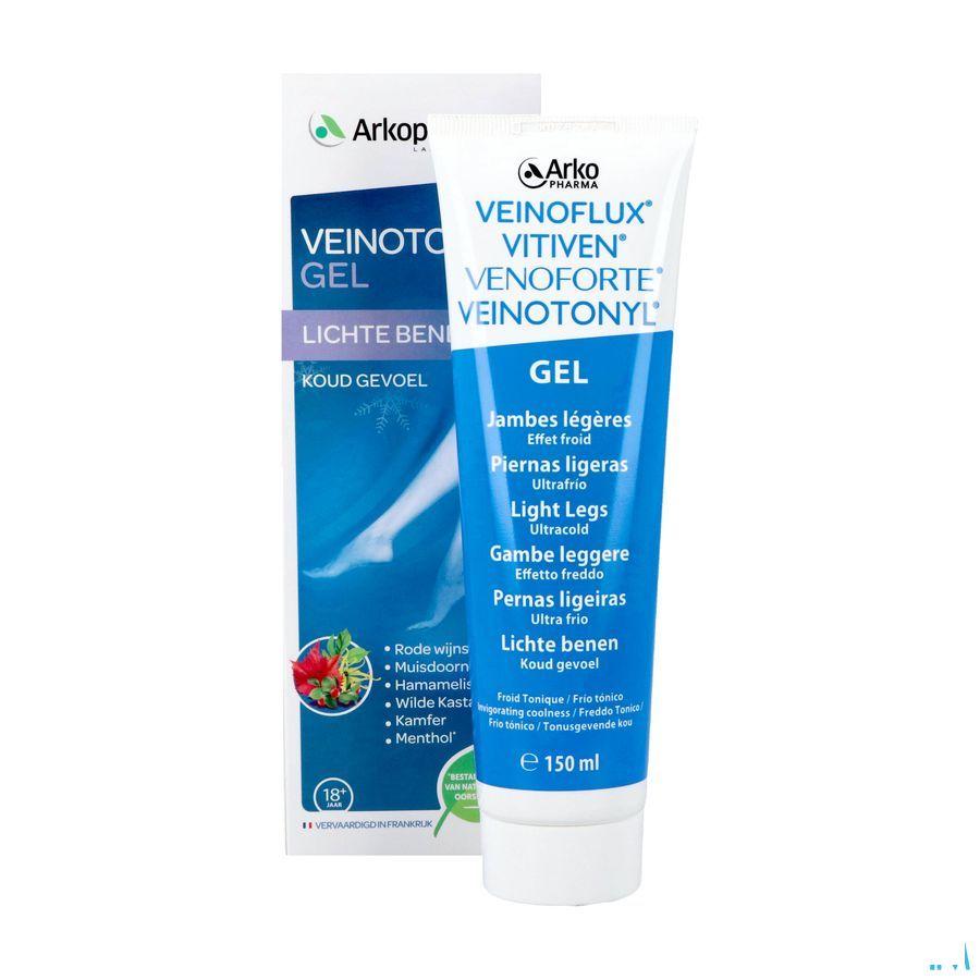 Veinotonyl Gel Lichte Benen Koud Gevoel 150 ml