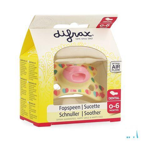 Difrax Fopspeen Sil Mini-dental 0-6m 799  -  Difrax