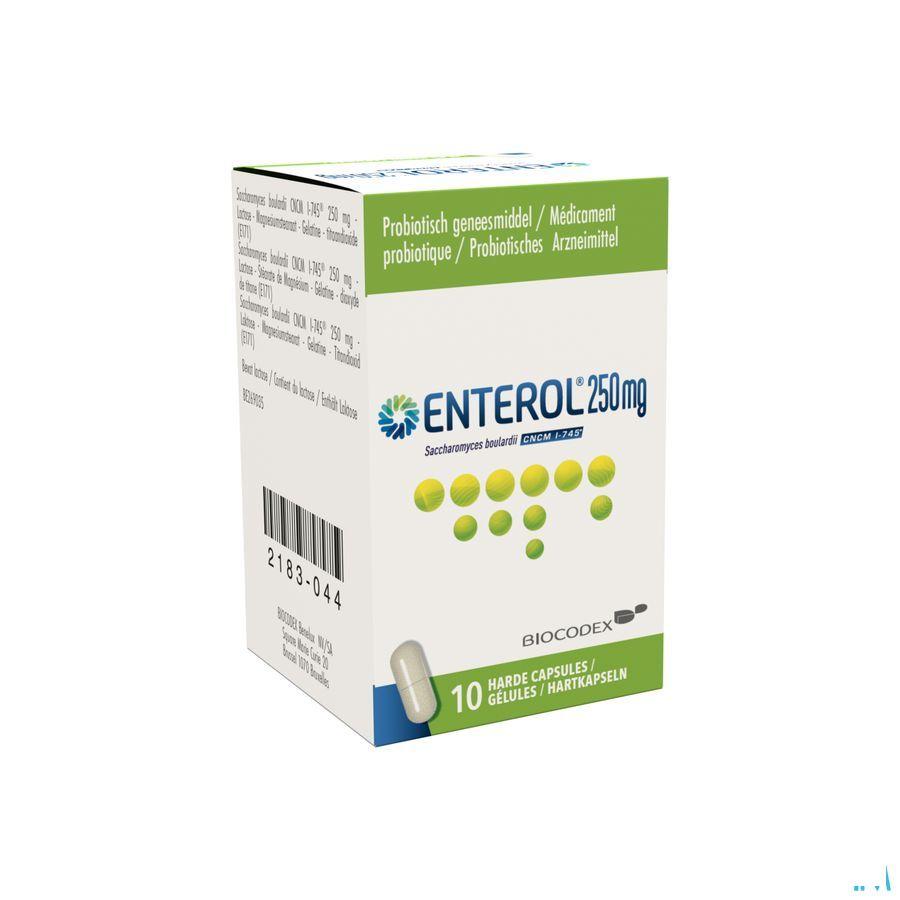 Enterol 250 mg Capsule Harde Dur 10 X 250 mg