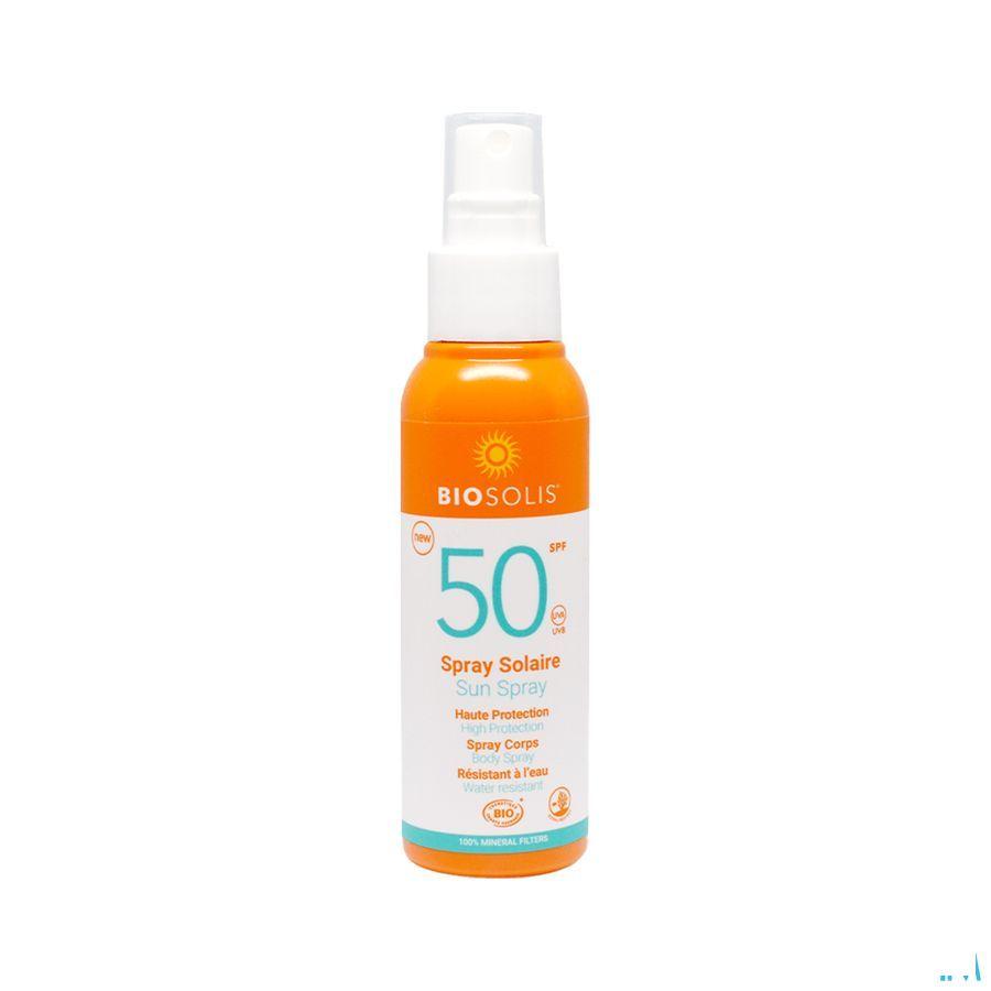 Biosolis Spray Solaire Ip50+ 100 ml