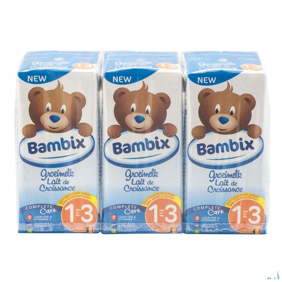 Bambix Lait Croissance Nature 1-3A 3X200 ml