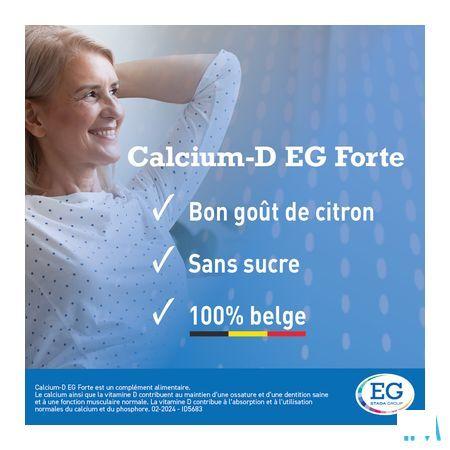 Calcium-D Forte Eg 1000 mg/800Ie Citroen Kauwtabl90  -  EG