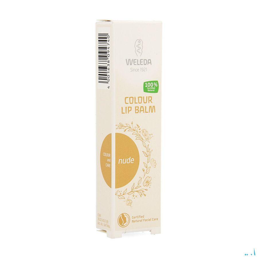 Weleda Colour Lip Balm Nude 10 ml  -  Weleda