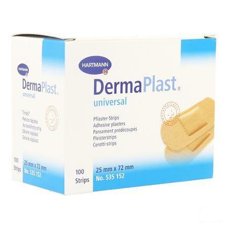 Dermaplast Universal 25x72mm 1x100 P/s  -  Hartmann