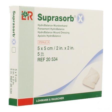 Suprasorb X Kp Cellulose Ster 5x 5cm 5 20534  -  Lohmann & Rauscher