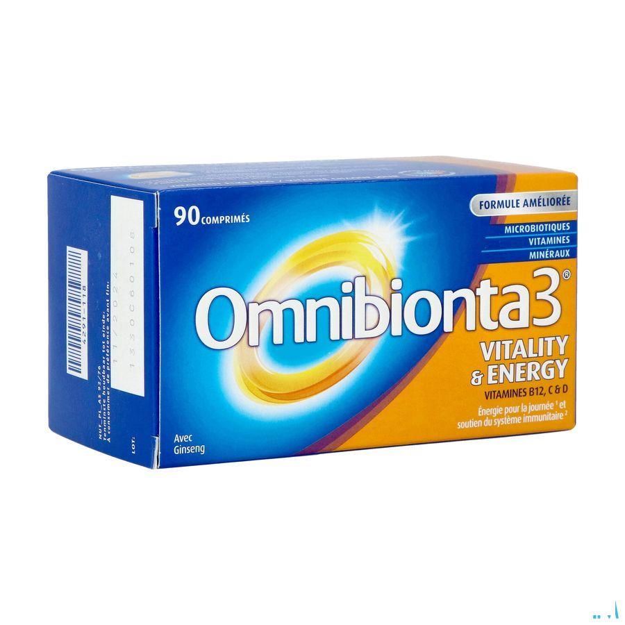 Omnibionta 3 Vitality Energy Tabl 90