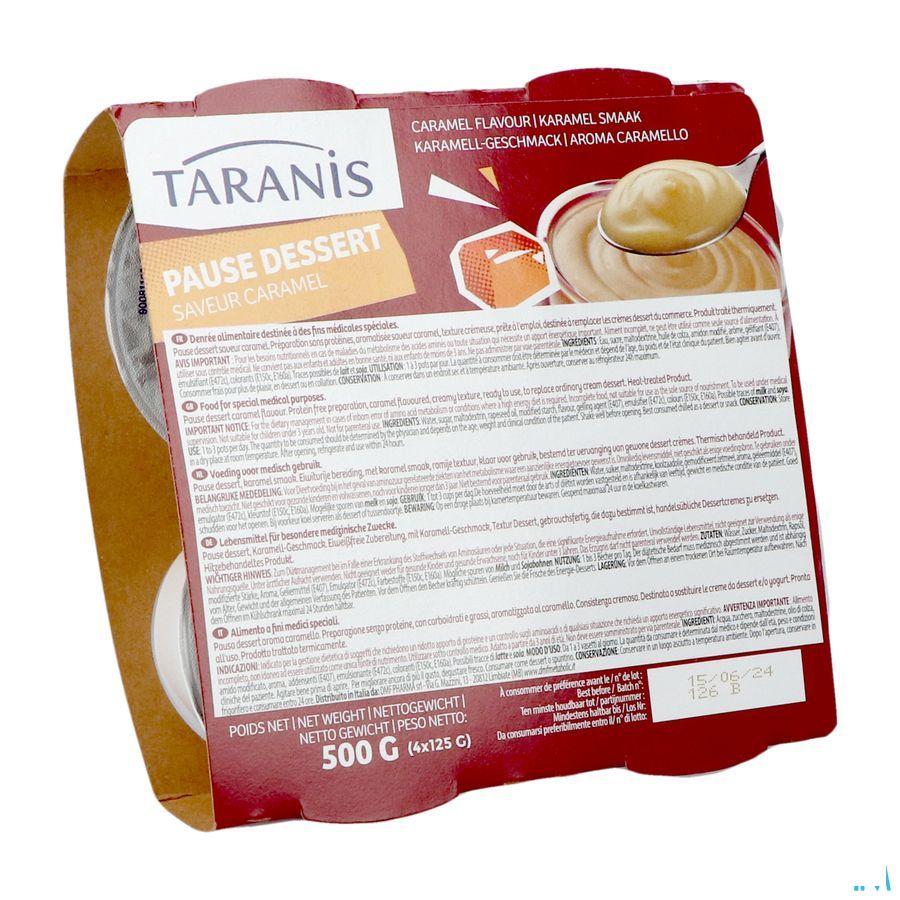 Taranis Pause Dessert Caramel 4x125 gr 3106  -  Revogan