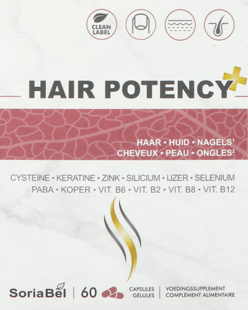 Soria Hair Potency Plus Tabl 60