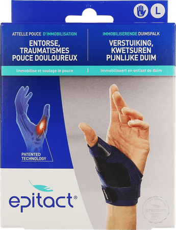 Epitact Attelle Pouce Immobilisation Gauche L  -  Millet Innovation
