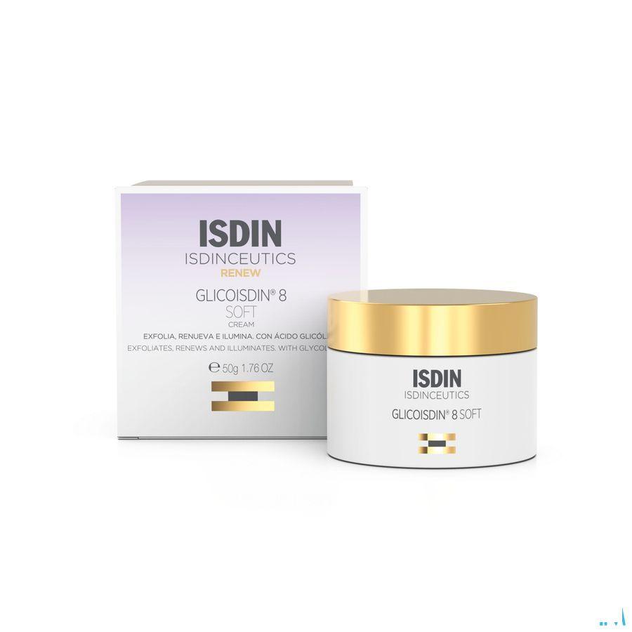 Isdinceutics Glicoisdin 8 Soft Facial Cream 50G  -  Isdin