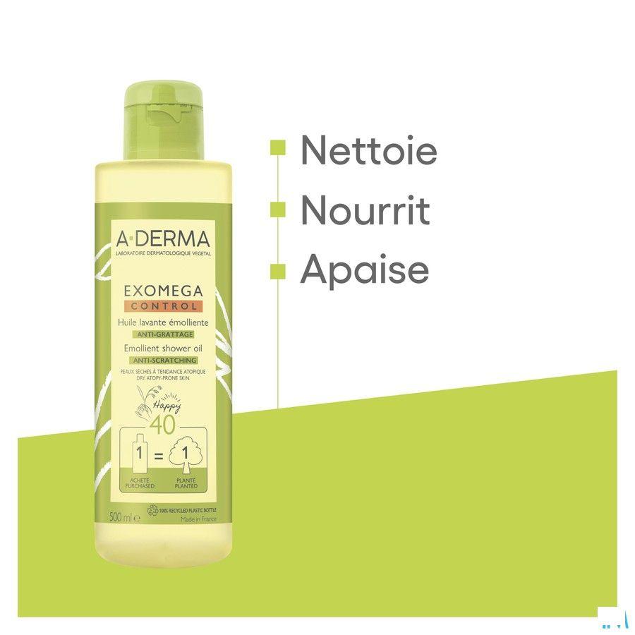 Aderma Exomega Control Olie Emolierend Tube 500 ml  -  Aderma