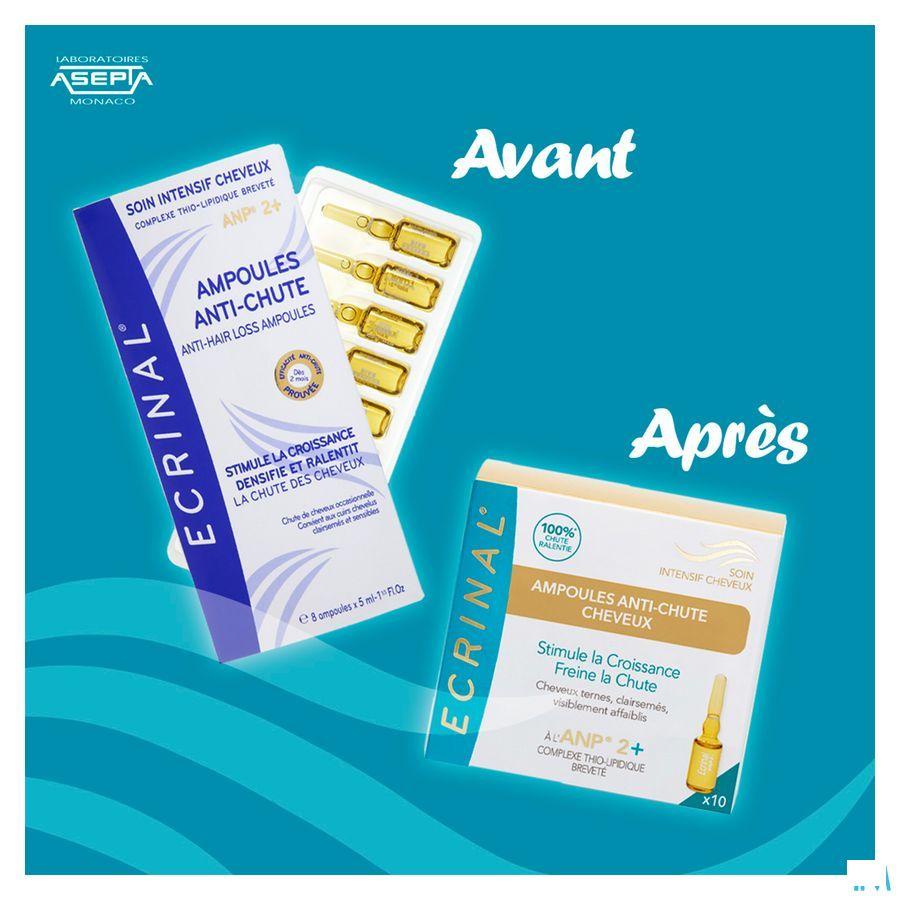 Ecrinal A/Chute Cheveux Amp 10 x 5ml