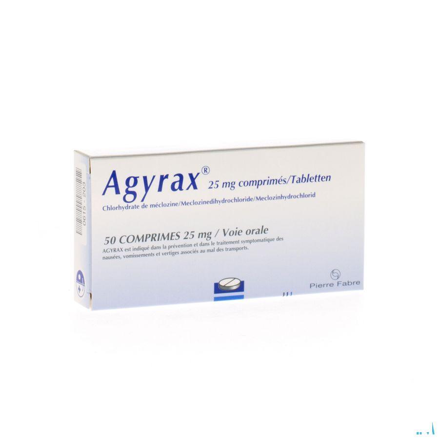 Agyrax 25mg Comp 50