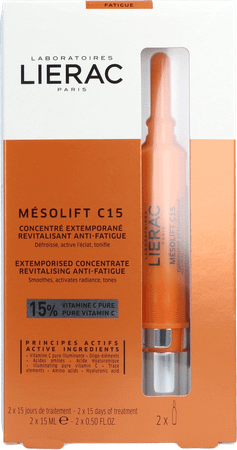 Lierac Mesolift C15 Concentre Amp 2X15 ml