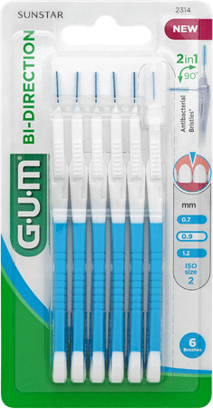 Gum Interdent.bi-direction 0,9mm Microfine 6 2314