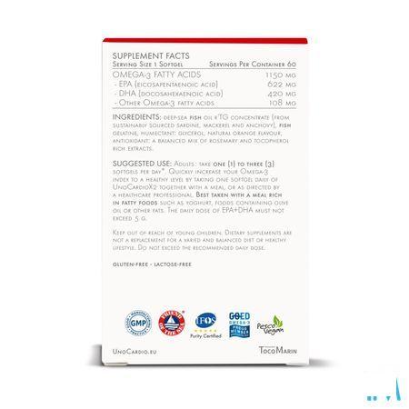Unocardio X2 Softgels 60