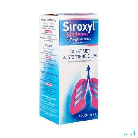 Siroxyl Sirop Enfants/kinderen 125 ml 100 mg/5 ml  -  Melisana
